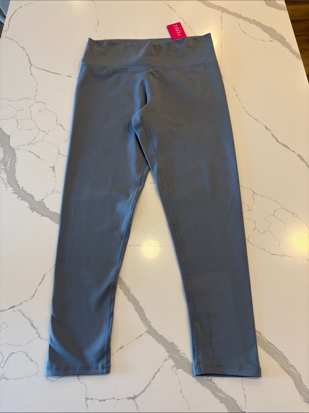 Terez TLC High Waisted Leggings ~ XL ~ Dove Gray